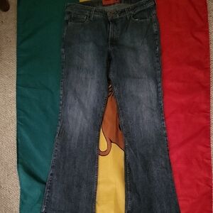 Mossimo Supply Co. Classic Blue Wide Leg Jeans